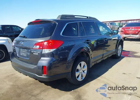 2010 Subaru Outback 2.5I Premium из США, поврежденный, VIN 4S4BRBCC8A3378983